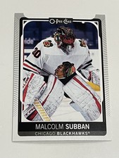 2021-22 O-Pee-Chee Hockey #326 - Malcolm Subban - Chicago Blackhawks
