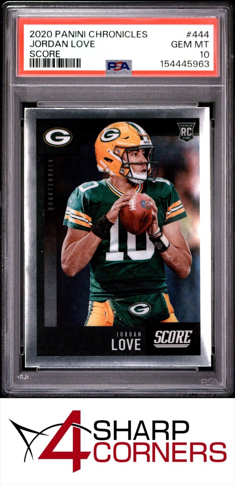 Jordan Love Panini Chronicles Score #444 Base