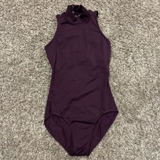Balera Leotard, Plum Color, Size SA