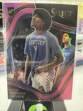 2022-23 Panini Chronicles Draft Picks - Select Shaedon Sharpe #8 Pink (RC)