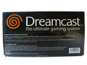 SEGA Dreamcast Console Vintage 1999 Gaming System - Smash Pack -  New, sealed