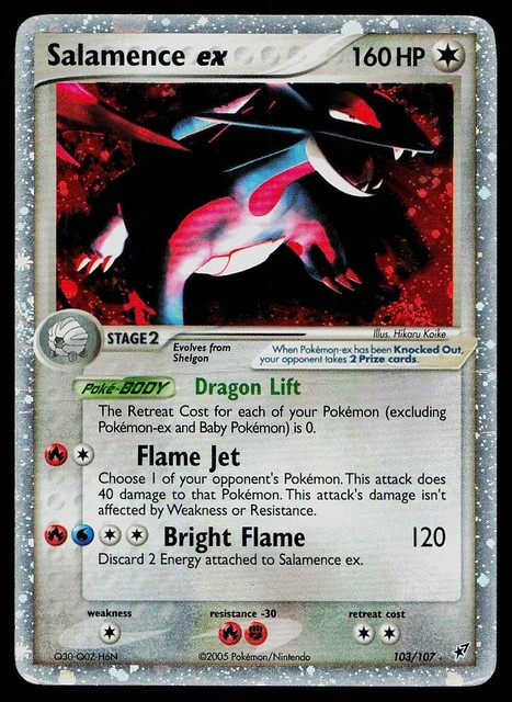 Salamence EX #103 (Deoxys (2005))