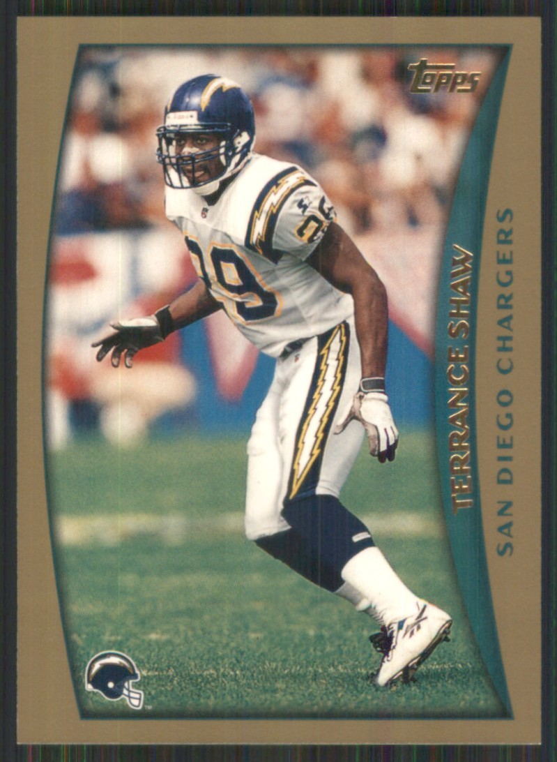 1998 Topps #326 Terrance Shaw San Diego Chargers 50719