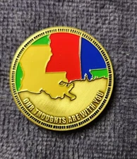 Hurricane Katrina Relief Geocoin  2005 Geocaching