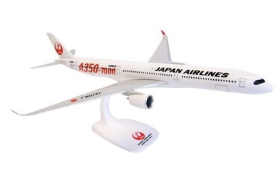 AIRBUS A350-1000 日本航空 JA01WJ 1/200 PPC JAL Japan Airlines Airbus A350-1000 JA01WJ Desk Top 1/200