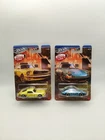 Hot Wheels Silver Series 1968 Vintage Club Porsche 911; Mustang 2+2 Fastback