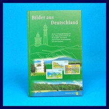 16 Originalbriefmarken + echte Stempel + Blockausgabe Deutschland 1996