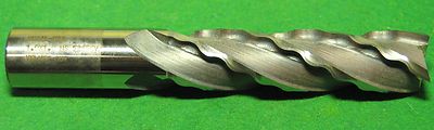 1 X 1 X 4 X 6-1/2 NCC 4 FLUTE SINGLE END VELVET KUT END MILL (F-2-4-4-17)
