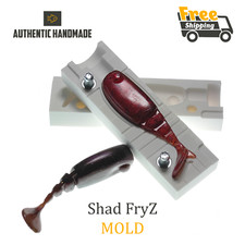 Shad FryZ Bait Mold Soft Plastic DIY Lure 44-64 mm