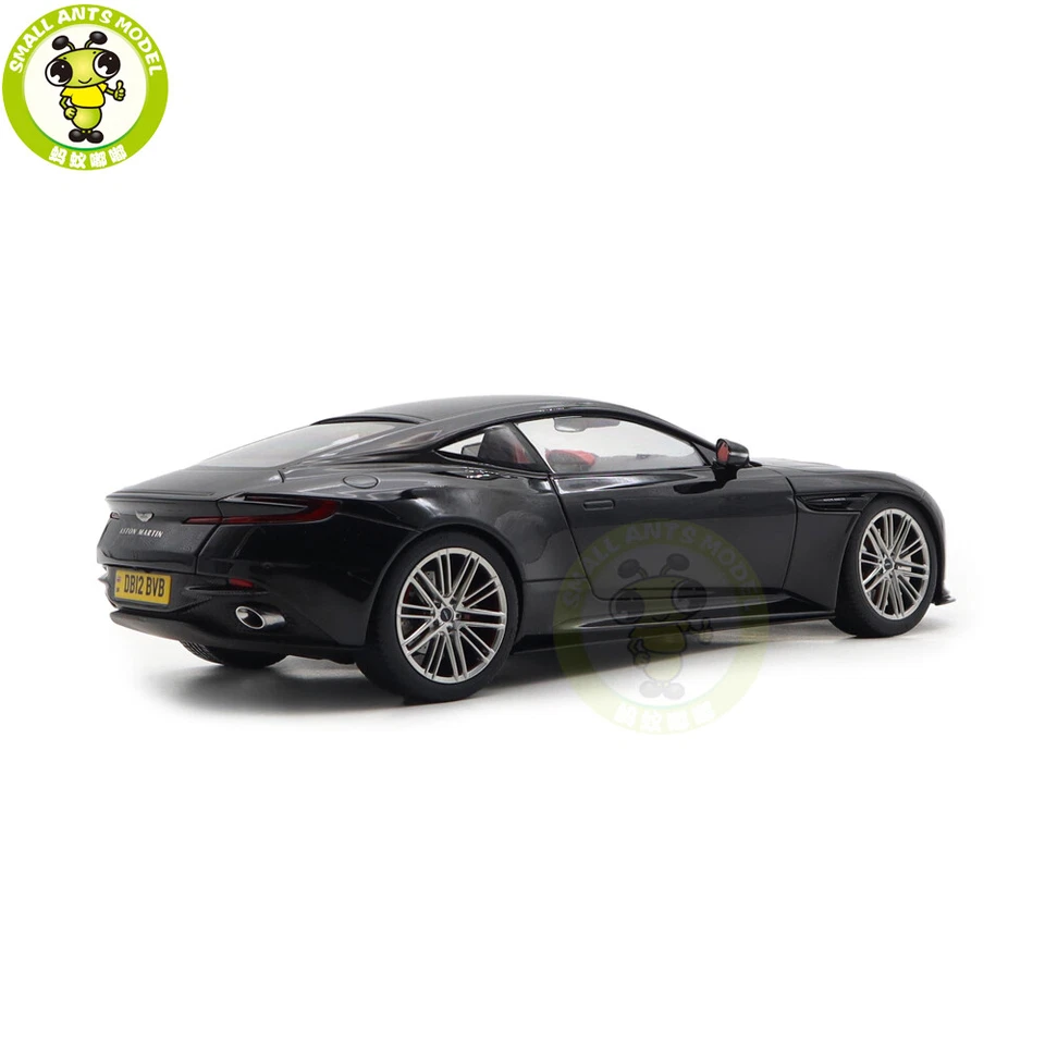 1/18 Aston Martin DB12 DB 12 Black Diecast Model Toy Car Gifts For Friends Foto 4 de 4