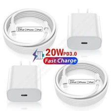 2023 Upgrade Super Fast Charger Type C For iPhone 14 13 12 11 Pro Max Xs XR iPad