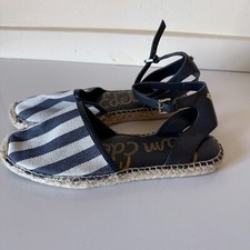 Sam Edelman Patsy Multicolor Stripe Espadrille Sandals SZ 7