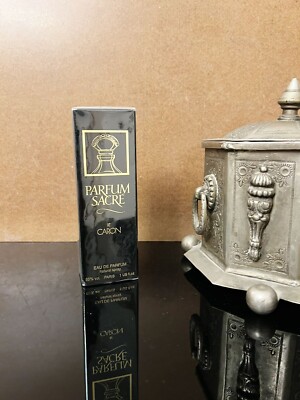 VINTAGE Caron Parfum Sacre EDP 30 ml 1.0 oz WOMEN DISCONTINUED GENUINE VERY RARE