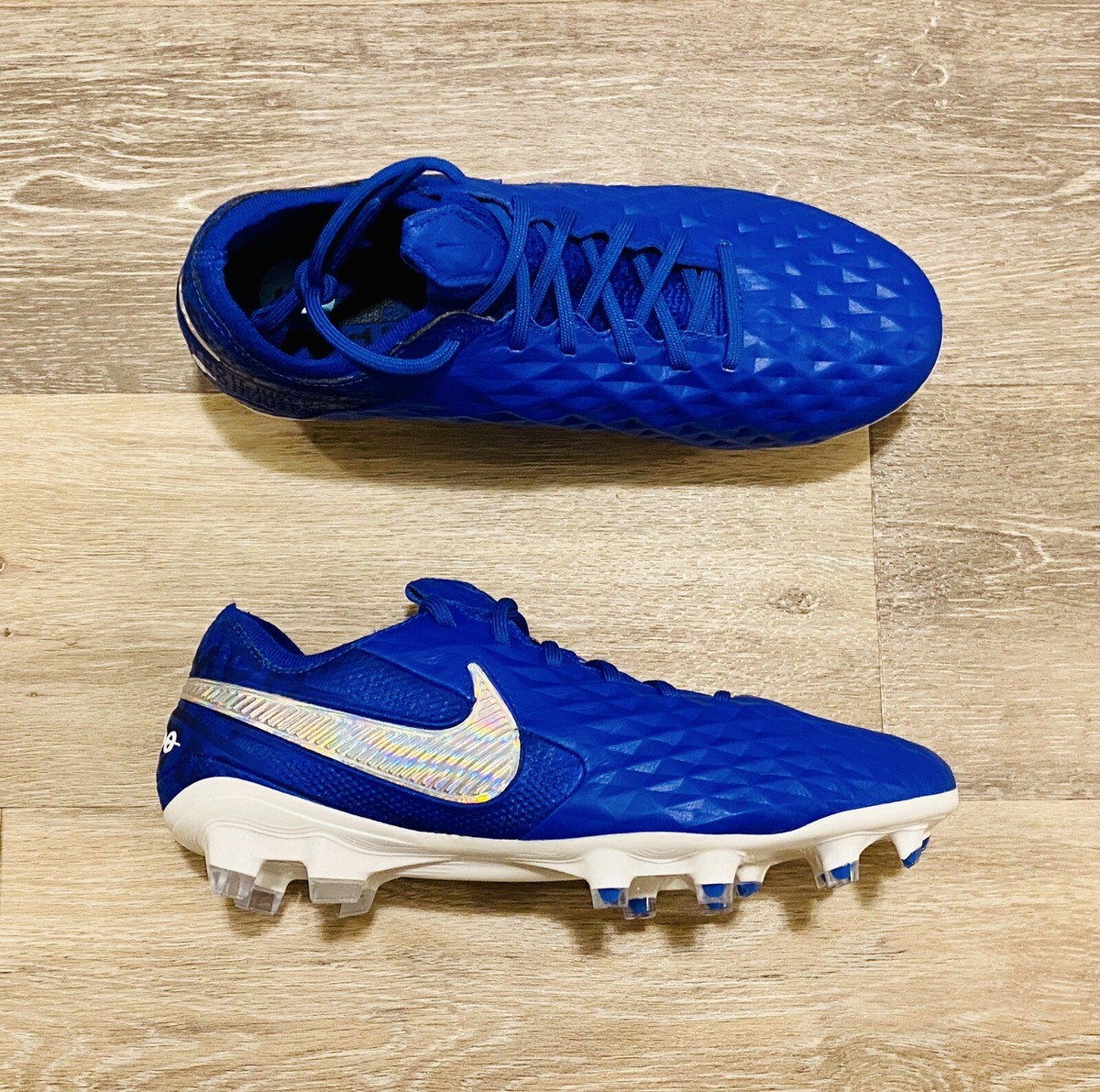 Nike Legend 8 Elite FG Royal Blue Soccer Cleats AT5293-414 Men's 6