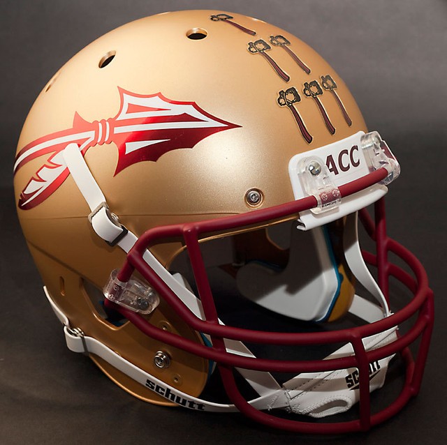 FLORIDA STATE SEMINOLES Schutt AiR XP Authentic GAMEDAY Football Helmet