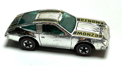 HOT WHEELS Vintage Redline CHEVY MONZA 2+2 Super Chromes Flying Colors Very Nice
