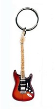 Key Ring Guitarist Keyring Fender Musician Gift Souvenir Electric Guitar