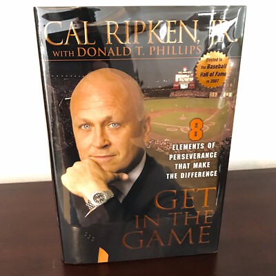 Signed 1st CAL RIPKEN JR. Get in the Game HOF Baltimore Orioles MLB COA As New