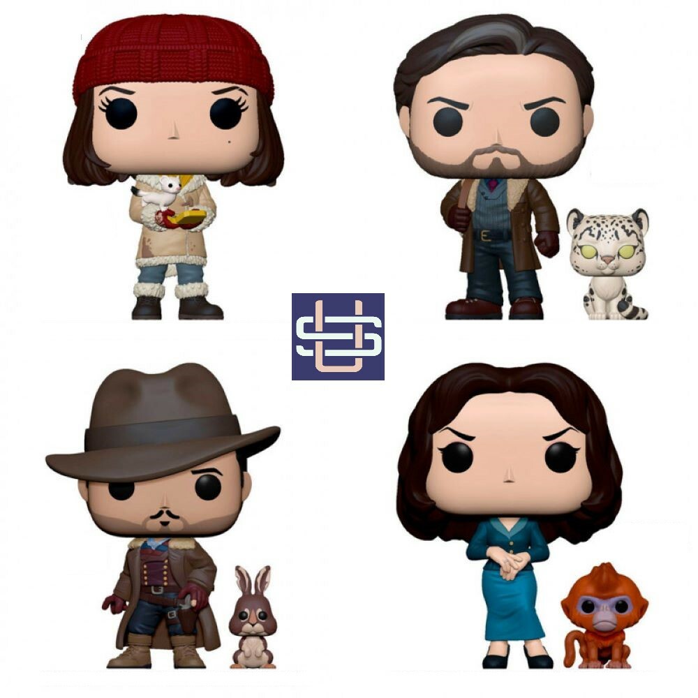 funko pop ダーク・マテリアルズ 4点セット Funko POP! TELEVISION: HIS DARK MATERIALS - LYRA, ASRIEL, COULTER