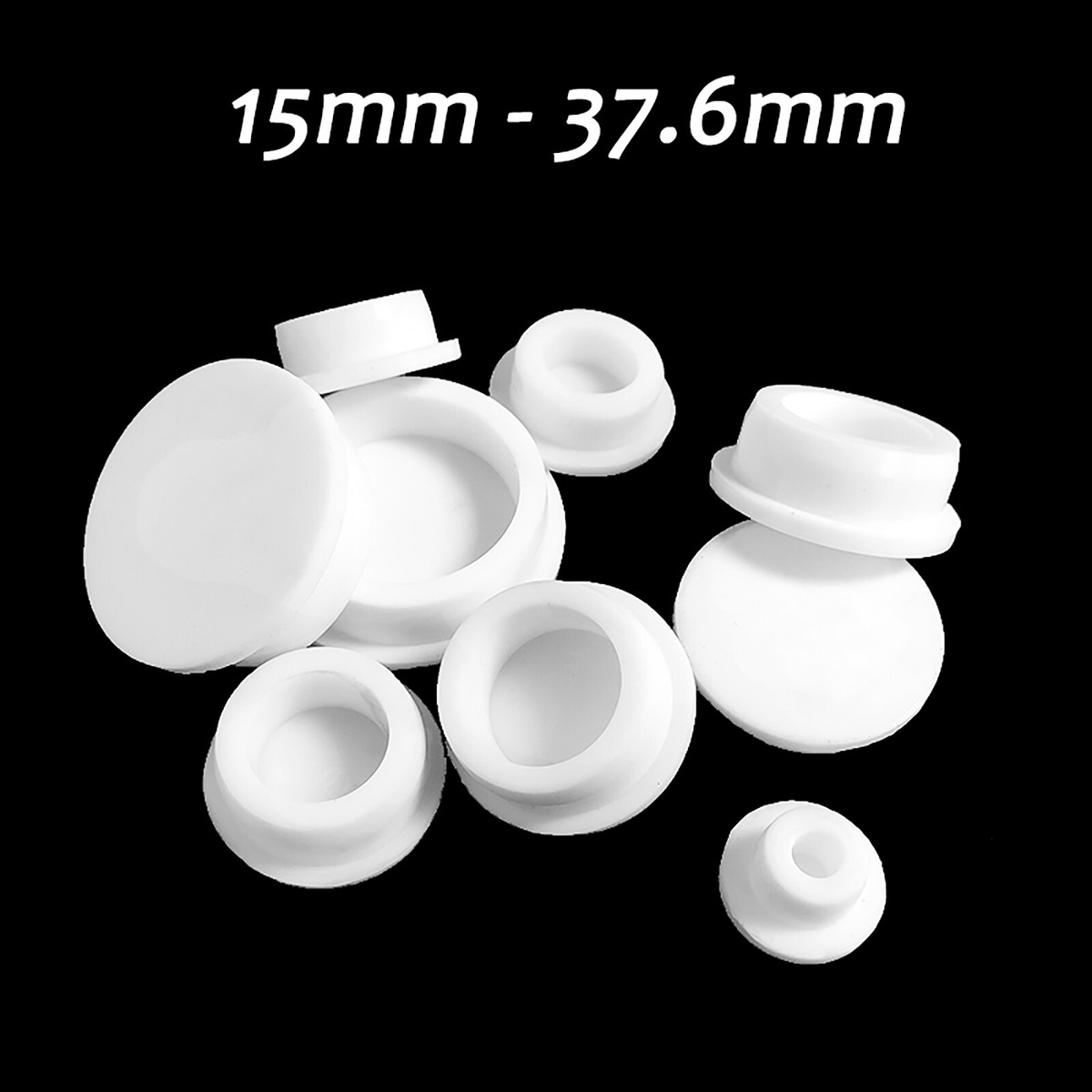 10 Pcs Silicone En Caoutchouc Snap-on Pild De 2,5 Mm à 14