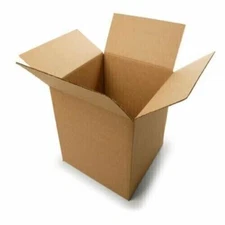 Supply Hut 6x6x6 Cardboard Paper Mailing Packing Box - 100 Count