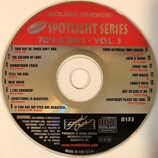 SOUND CHOICE SPOTLIGHT KARAOKE 70'S  80'S - SC8153 LINDA RONSTADT, JOHN COUGAR