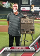 2024 TOPPS NOW MLB CARD ARIZONA DIAMONDBACKS RANDY JOHNSON #481 INDUCTED HOF
