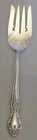 International Sterling Silver BROCADE Serving Fork Cold Meat 9" no mono 87g
