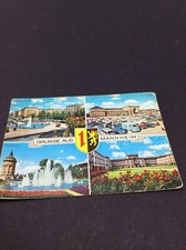 Mannheim Austria Postcard Old Vintage Card (Photo) 1967 4 photo locations  Used