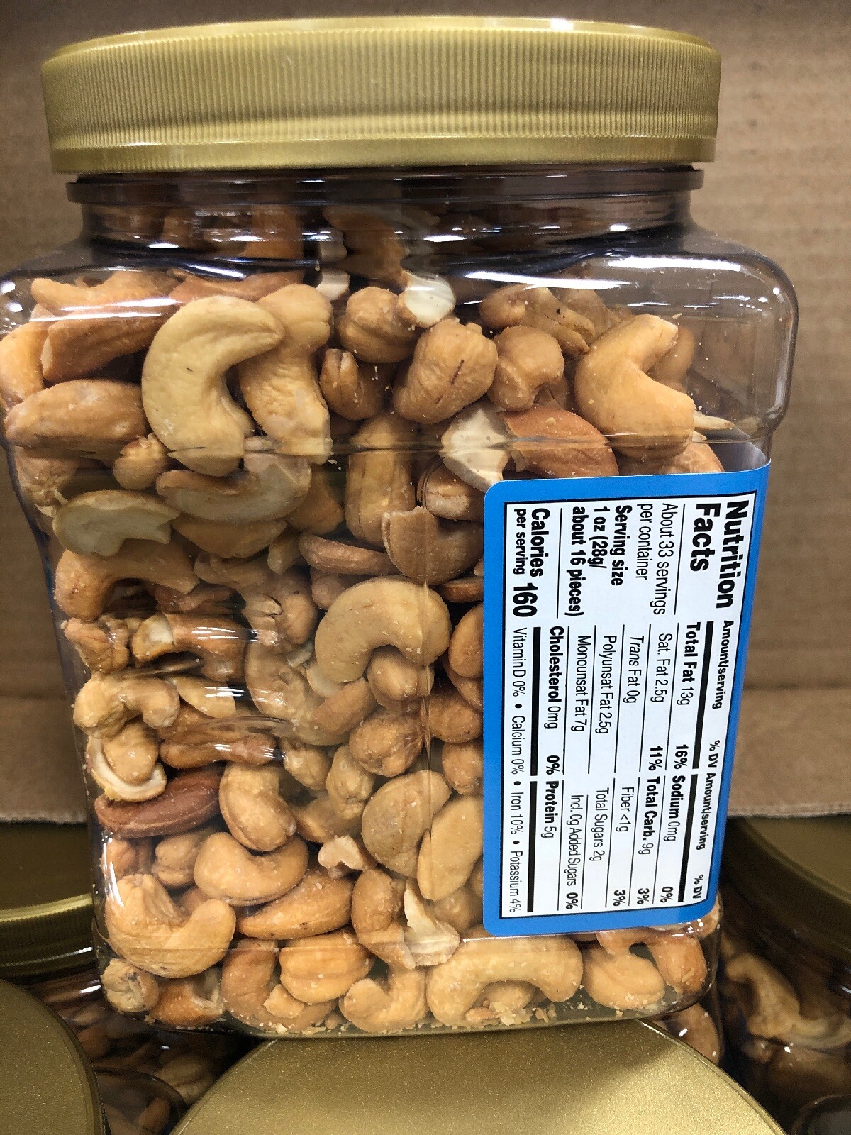 Member's Mark Unsalted Whole Cashews (33 oz.) eBay