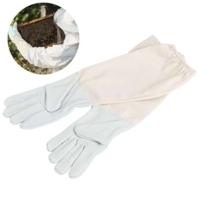 Bee Beekeeper Gloves Protective Gloves Beekeeping Supplies XL Long Sleeves Hot