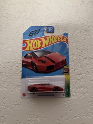 Hot Wheels Lamborghini Reventon Red 60th Anniversary #224 224/250 - 2023 N Case