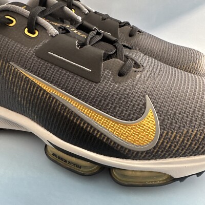 Nike Mens 12.5 Zoom Infinity Tour Golf 2 Shoes (Wide) Black  display picture 1