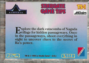 Stargate The Movie Adventure Card Chase Card AS-8
