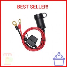 SPARKING 3FT Car Female Cigarette Lighter Plug Socket to Eyelet Terminals 12V Ex