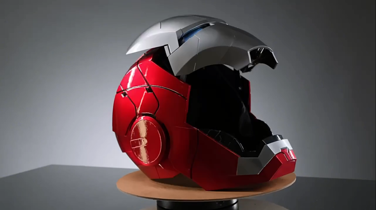 aral white motorcycle helmet ACH-1 | Air Conditioned Motorcycle Helmet