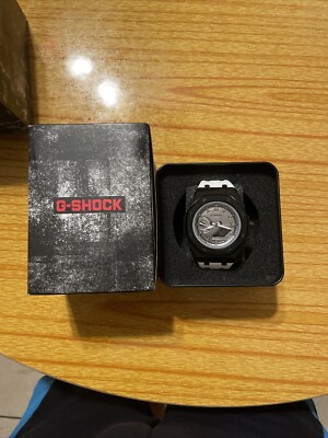 Custom G-shock White and Silver Watch GMAS2100SK-1A Casioak Custom Band