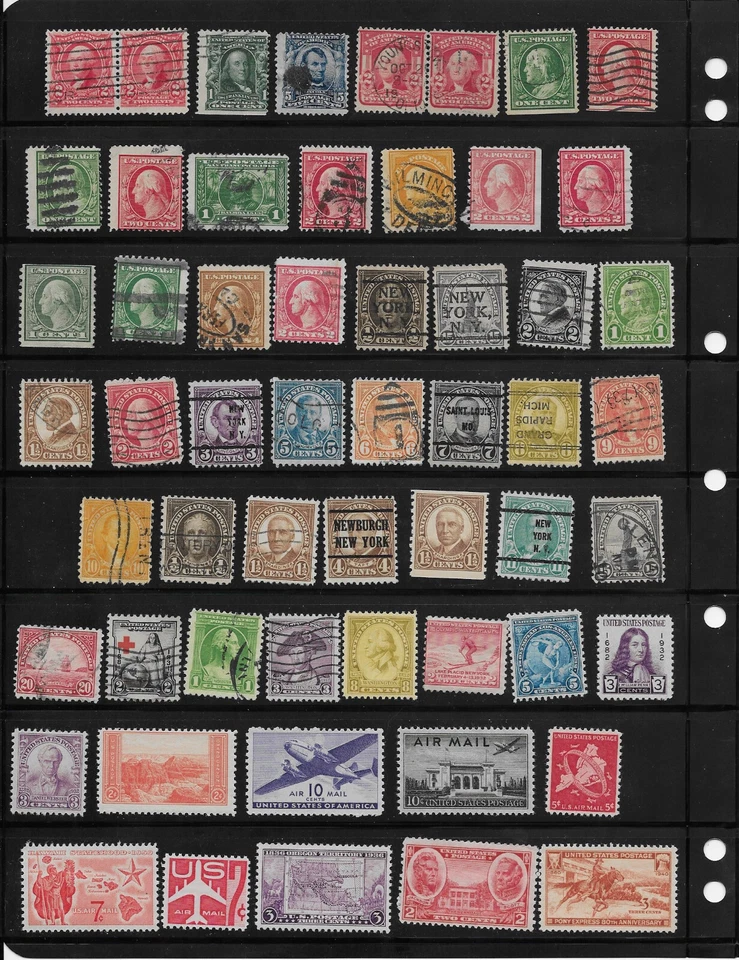 US Stamps Collection SCV $1783 - Image 2 of 4