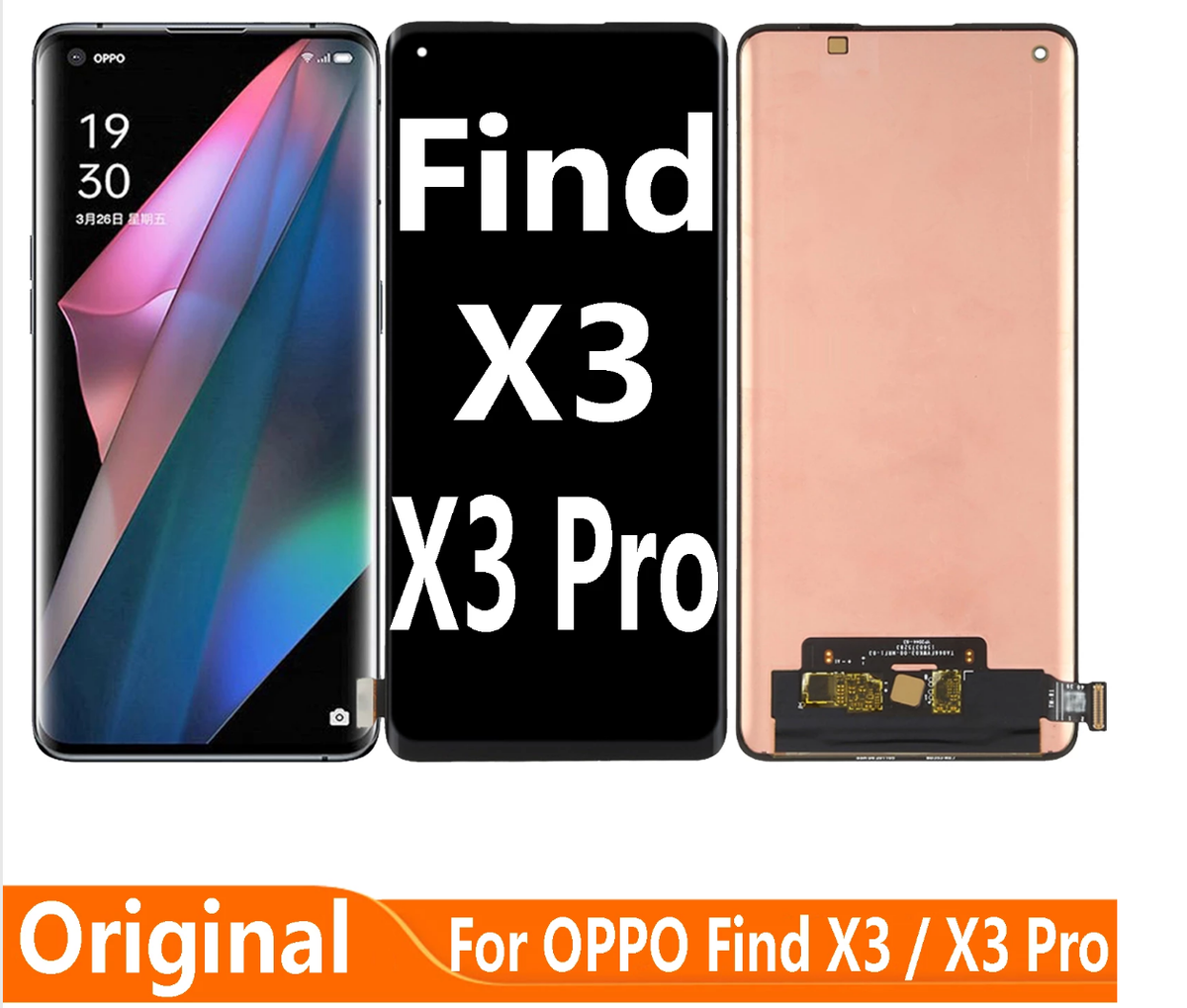 OEM LCD Display Touch Screen Digitizer Replacement For OPPO Find