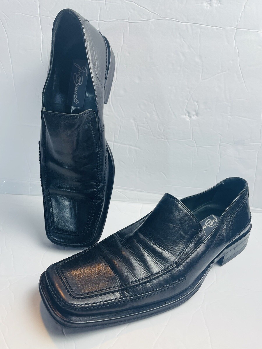 Men’s Black Loafers Slip On Dress Casual Shoes Size 41 New Without Box Men main image 3