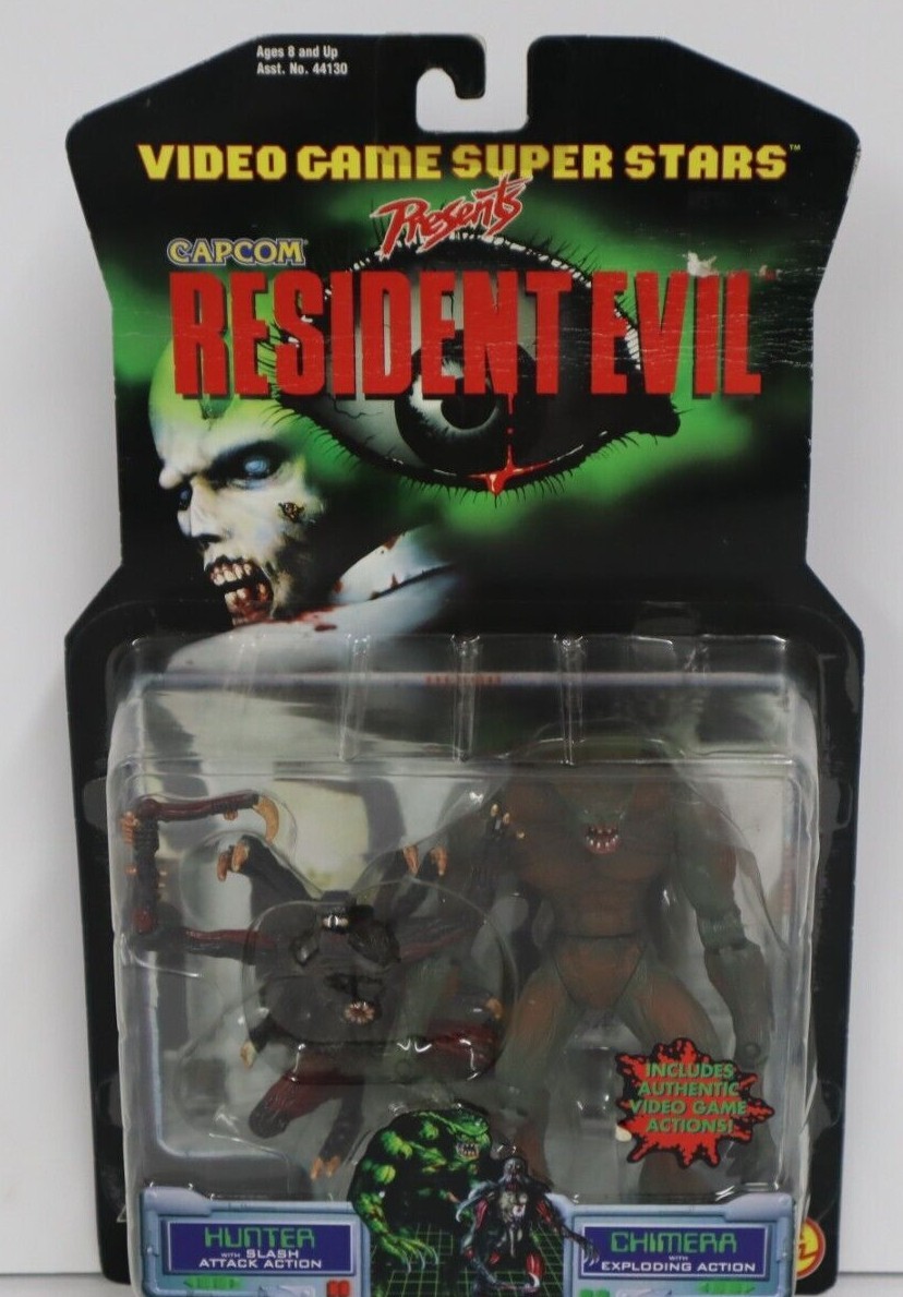 RESIDENT EVIL 1998 NEW Toybiz Hunter Chimera Figure Capcom