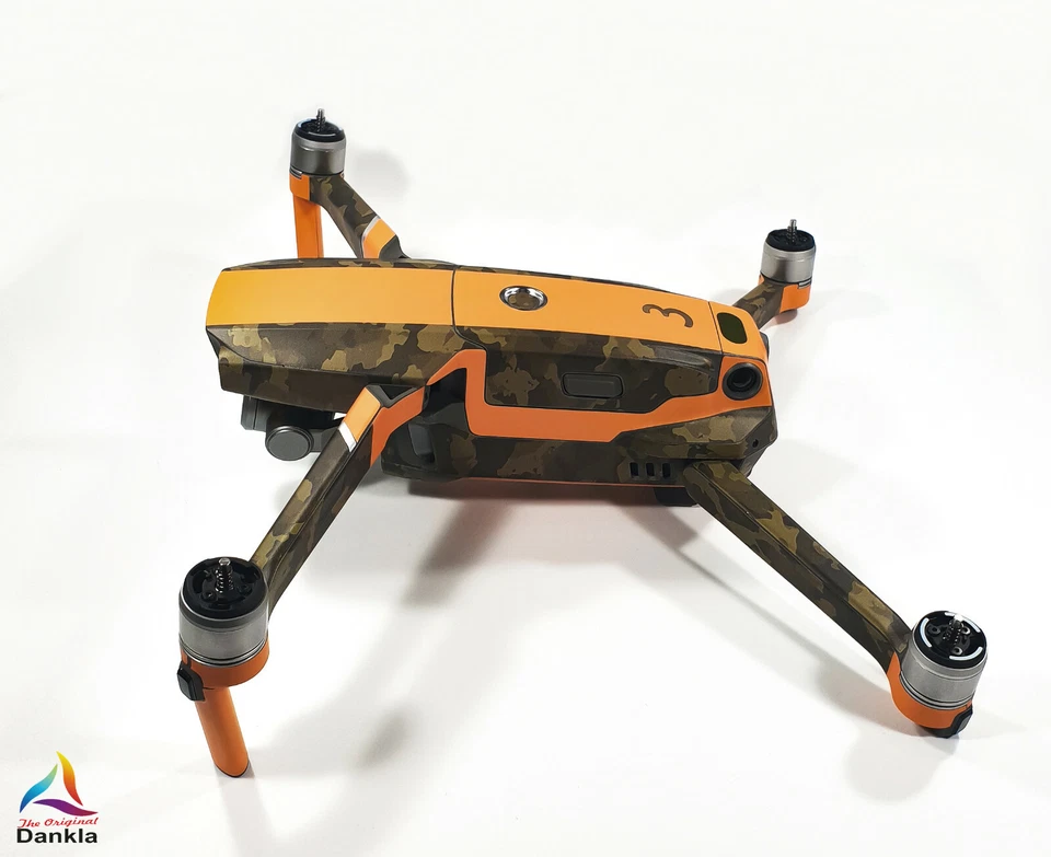 DJI MAVIC 2 PRO/ZOOM- SKIN - DESIGN - CAMORANGE - 3-5 Batterien - Drohne - Bild 4 von 4
