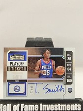 Terquavion Smith 2023-24 Contenders Rookie RC Auto FOTL 77/99 NC State/76ers 