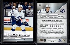 2024-25 Upper Deck Series 1 Young Guns #241 Emil Lilleberg Rookie RC