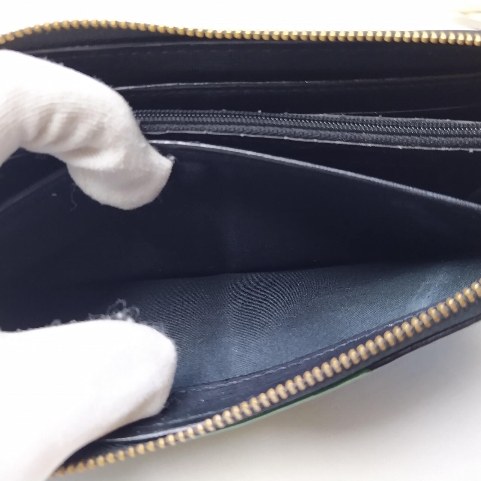 Fossil Patchwork Multicolor Leather Zip Around Cr… - image 18