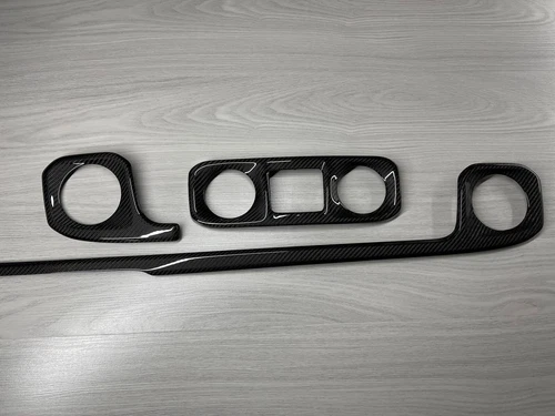 Carbon Fiber Front Panel Interior Trim For 2019-25 Benz W464 W463a G63 G550 G500 - Picture 9 of 10