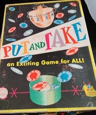 Vintage Schaper Creation Put and Take Game Copyright 1956.shipped From U.S.A