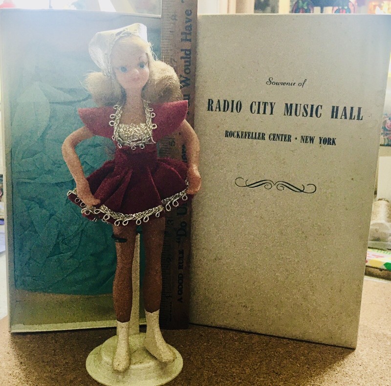 VINTAGE RADIO CITY MUSIC HALL DANCER DOLL- COLLECTOR ITEM