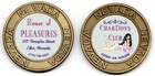 Char Don's Elko NV  Legal Brothel  Whore House Cat House Brass Coin — photo 2