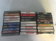 Lot of 27 Mixed 70s 80s Audio Cassette Tapes Country Bluegrass Swing Classical